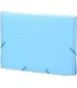 ACORDEON POLIPROPILENO SOFT FOLIO 13 DEPARTAMENTOS RIBETE GOMA AZUL CARCHIVO 19260010