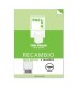 RECAMBIO 100 GRS . 4 TALADROS DIN-A4 100 HOJAS CUADRCULA 4X4 CON MARGEN PACSA 21050