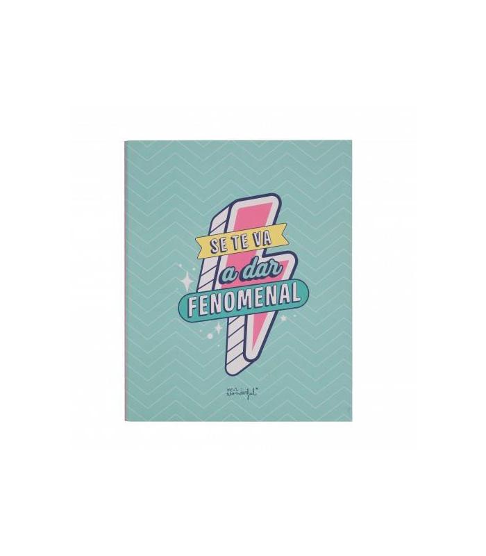 CARPETA ARCHIVADORA - SE TE VA A DAR FENOMENAL MR WONDERFUL