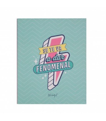 CARPETA ARCHIVADORA - SE TE VA A DAR FENOMENAL MR WONDERFUL