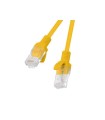 LATIGUILLO LANBERG CAT.6E UTP 1,5M FLUKE PASSED ORANGE