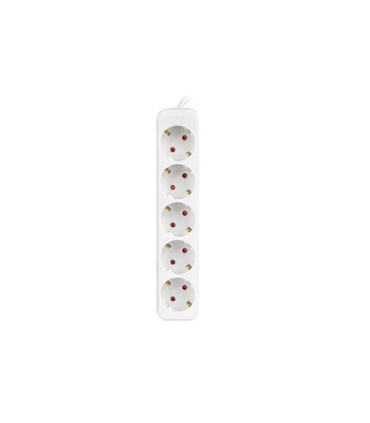 REGLETA LANBERG 5 TOMAS SCHUKO BLANCA 1.5M