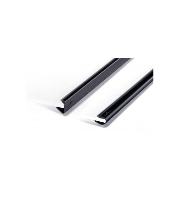 CAJA 25 LOMERAS DE PLASTICO A4 DE 12 MM NEGRO DURABLE 2912-01