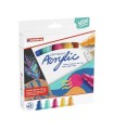 PACK 5 MARCADORES ACRLICOS TRAZO 5-10 MM. ABSTRACTO. COLORES. 934, 903, 905, 906 Y 909. EDDING 5000-5-S-999