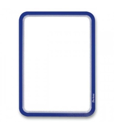 PACK DE 2 MARCO ADHESIVO MAGNETO A4 CON CIERRE MAGNTICO AZUL TARIFOLD 194951
