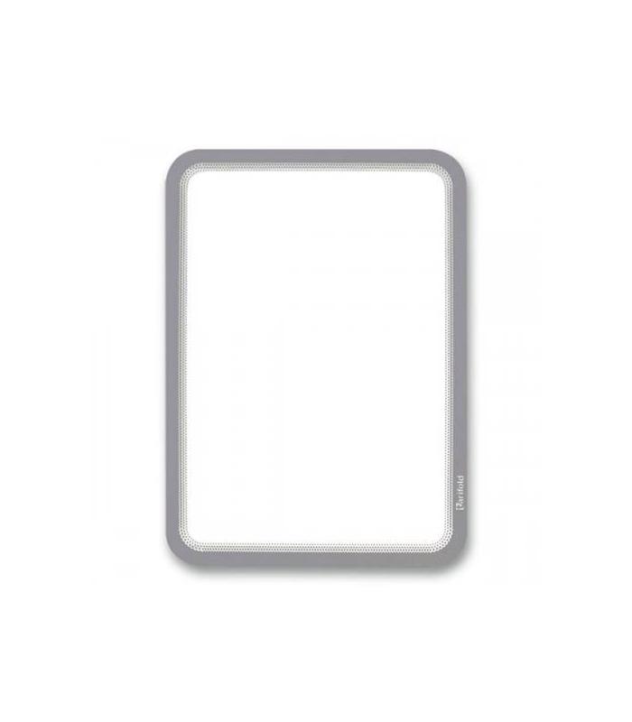 PACK DE 2 MARCO ADHESIVO MAGNETO A4 CON CIERRE MAGNTICO PLATA TARIFOLD 194950