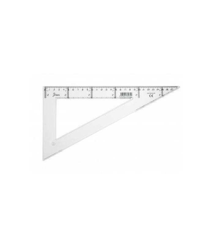 CARTABON TRANSPARENTE EN PLASTICO INYECTADO GRADUADO Y BISELADO 30 CM. FAIBO 41330