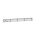 REGLA PLANA TRANSPARENTE EN PLASTICO INYECTADO 20 CM. FAIBO 41120