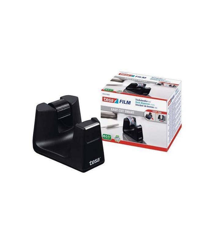 DISPENSADOR SOBREMESA EASY CUT SMART PARA ROOLLOS DE 33M. NEGRO TESA 53902-00000-01