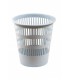 PAPELERA REJILLA DE PLSTICO 12 L. COLOR GRIS FAIBO 307-08