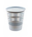 PAPELERA REJILLA DE PLSTICO 12 L. COLOR GRIS FAIBO 307-08