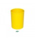 CUBILETE PLSTICO COLOR AMARILLO FAIBO 206-05