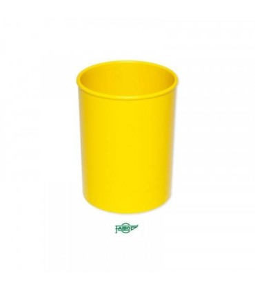 CUBILETE PLSTICO COLOR AMARILLO FAIBO 206-05