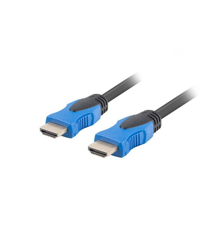 CABLE LANBERG HDMI V2.0 MACHO/MACHO 4.5M 4K CU NEGRO