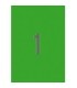 PACK 20 HOJAS (20 UDS) ETIQUETAS VERDES 210X297MM APLI 1602.