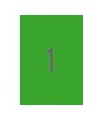 PACK 20 HOJAS (20 UDS) ETIQUETAS VERDES 210X297MM APLI 1602.