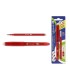 BOLIGRAFO BORRABLE C/CAPUCHON+1 RECAMBIO ROJO BISMARK 329571